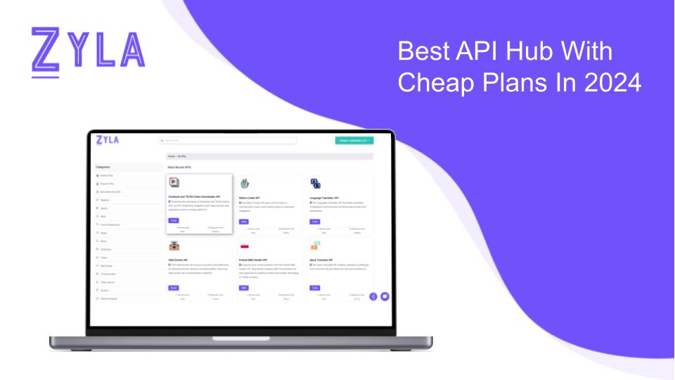 Best API Hub With Cheap Plans In 2024