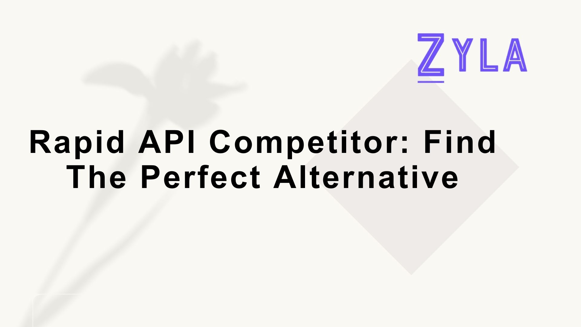 Rapid API Competitor: Find The Perfect Alternative