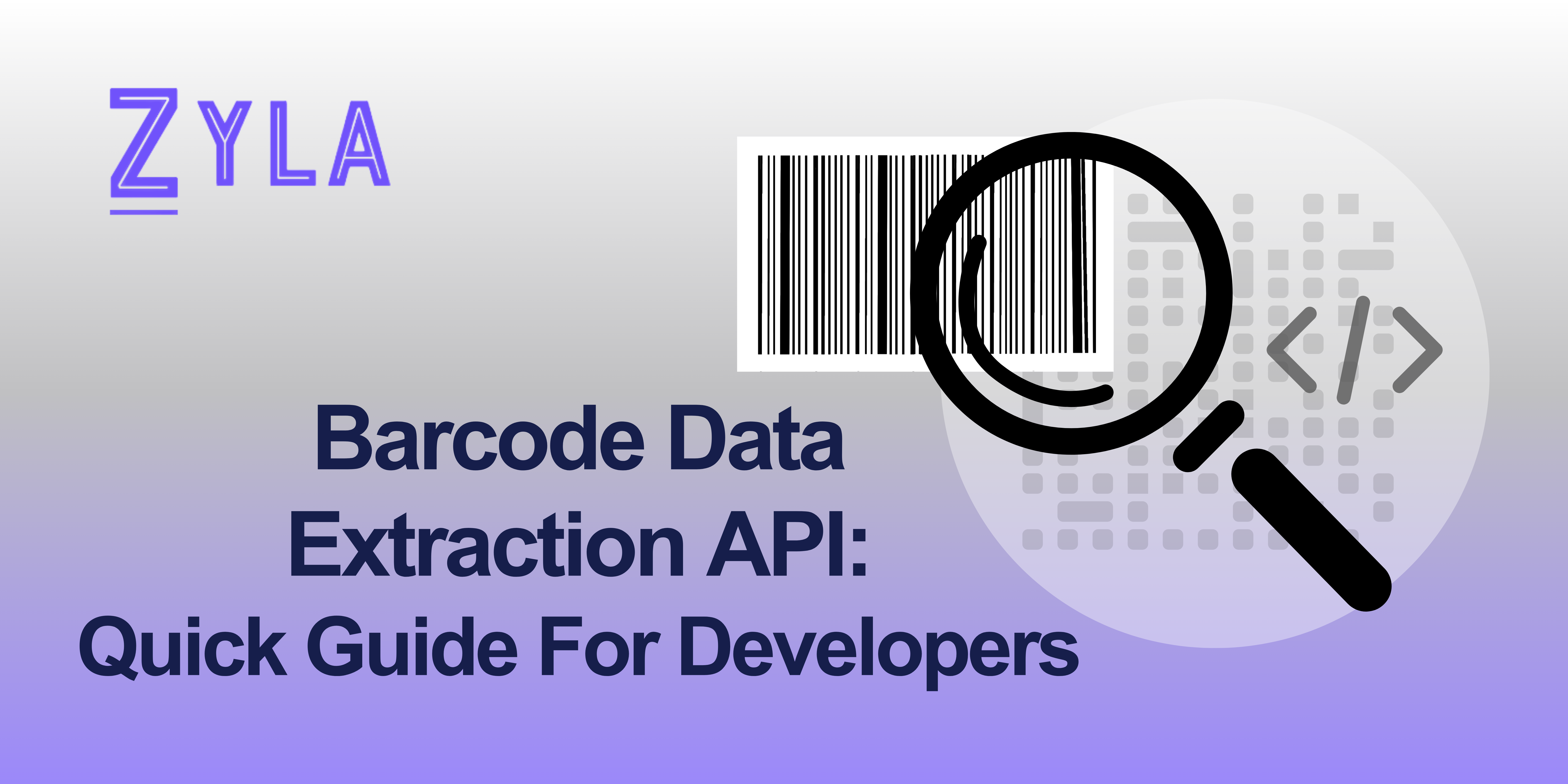 Barcode Data Extraction API: Quick Guide For Developers