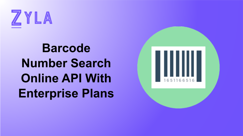 Barcode Number Search Online API With Enterprise Plans