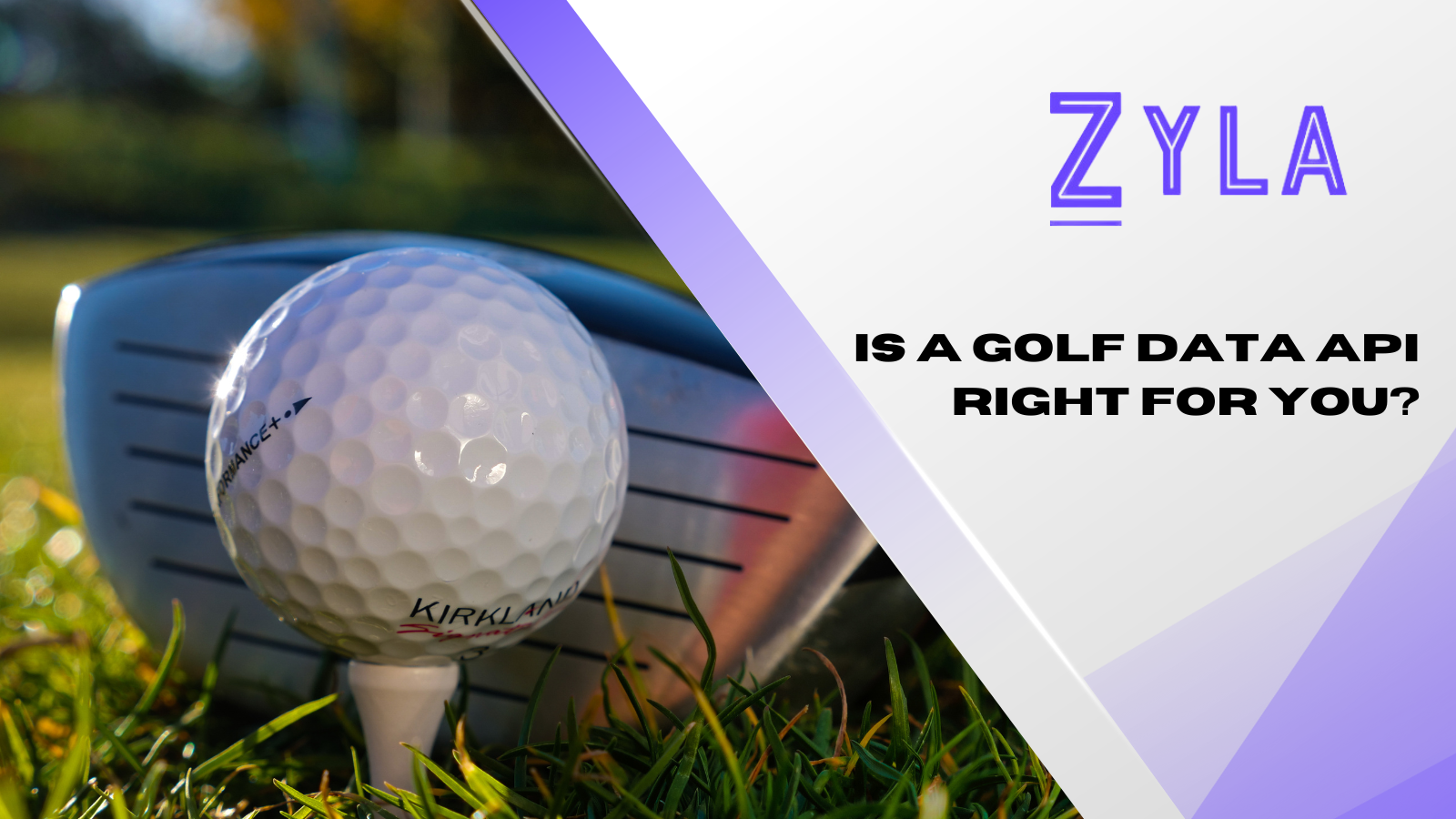 Is A Golf Data API Right For You?