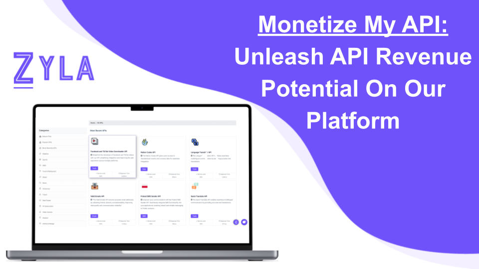 Monetize My API: Unleash API Revenue Potential On Our Platform