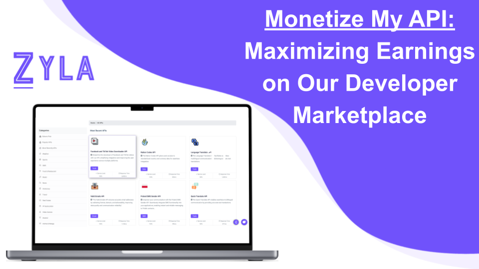 Monetize My API: Maximizing Earnings on Our Developer Marketplace