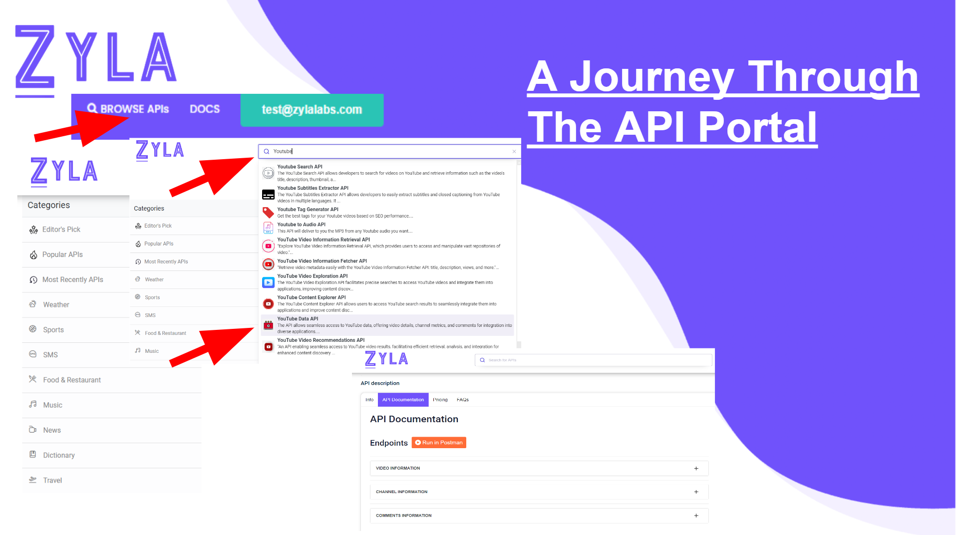 A Journey Through The API Portal