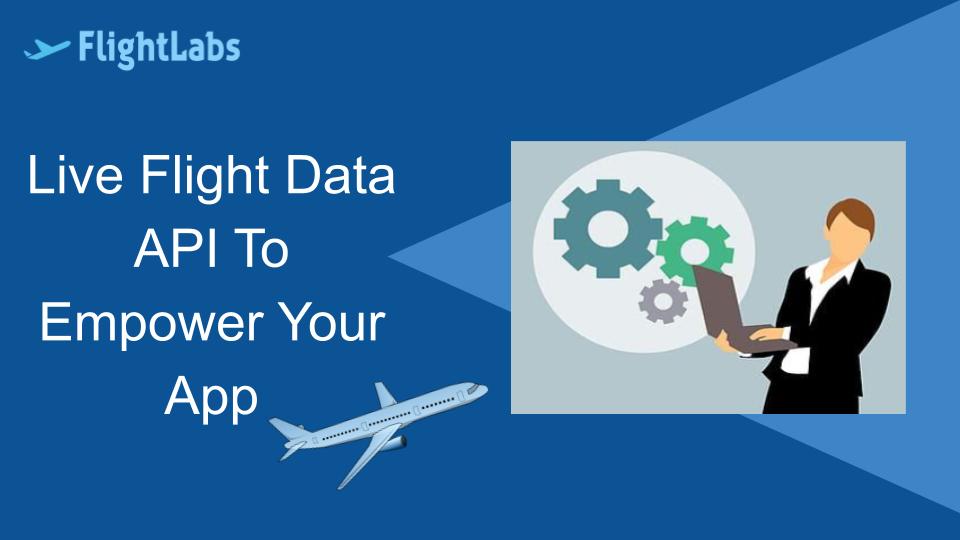 Live Flight Data API To Empower Your App