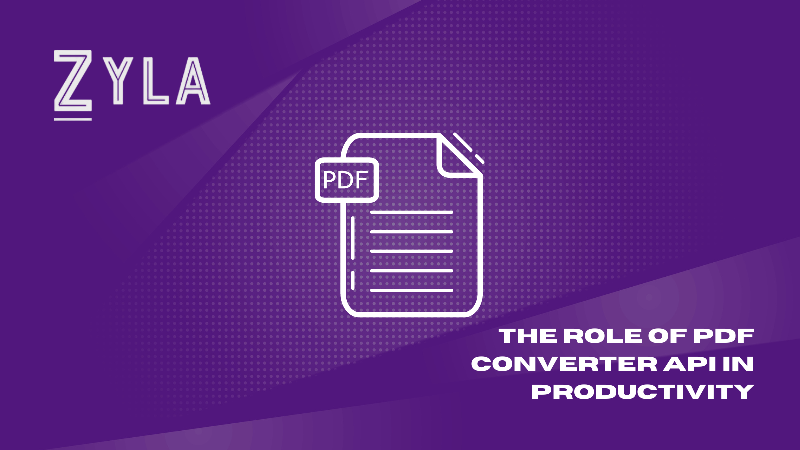 The Role Of PDF Converter API In Productivity