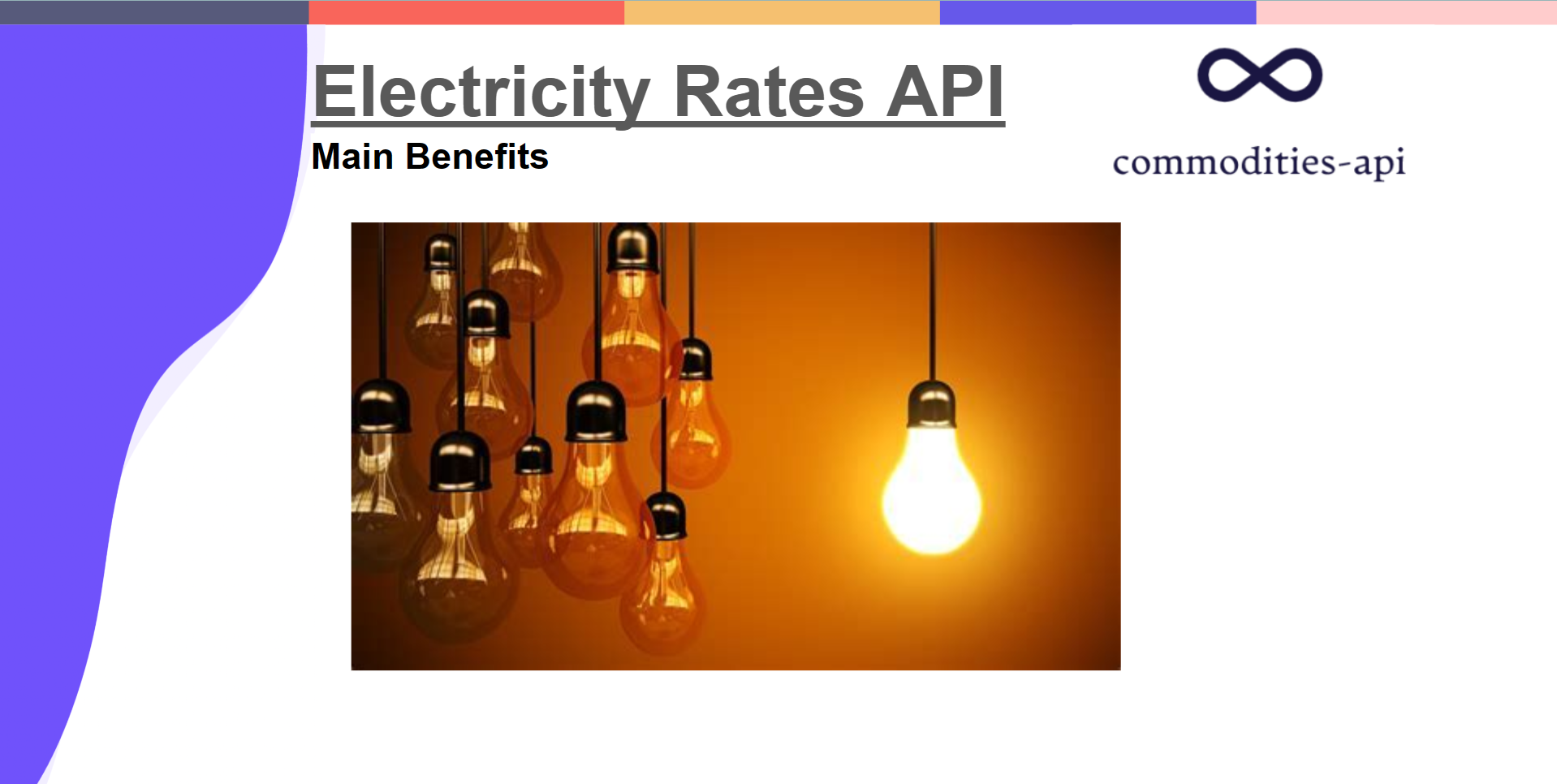 Electricity Rates API: Main Benefits