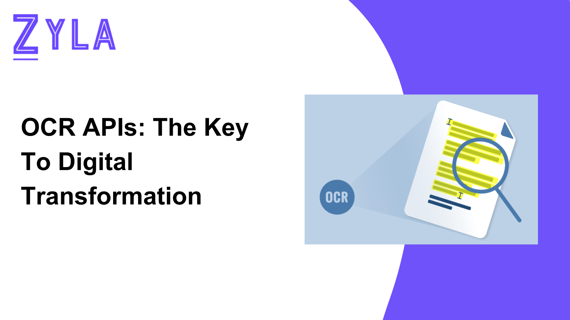 OCR APIs: The Key To Digital Transformation