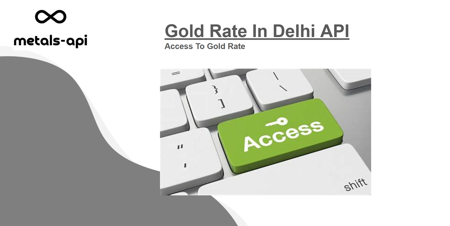 Access To Gold Rate In Delhi With This API
