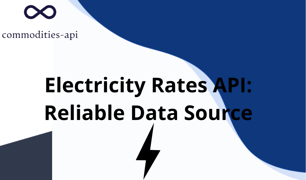 Electricity Rates API: Reliable Data Source