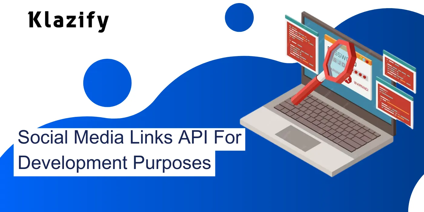 Social Media Links API For Development Purposes