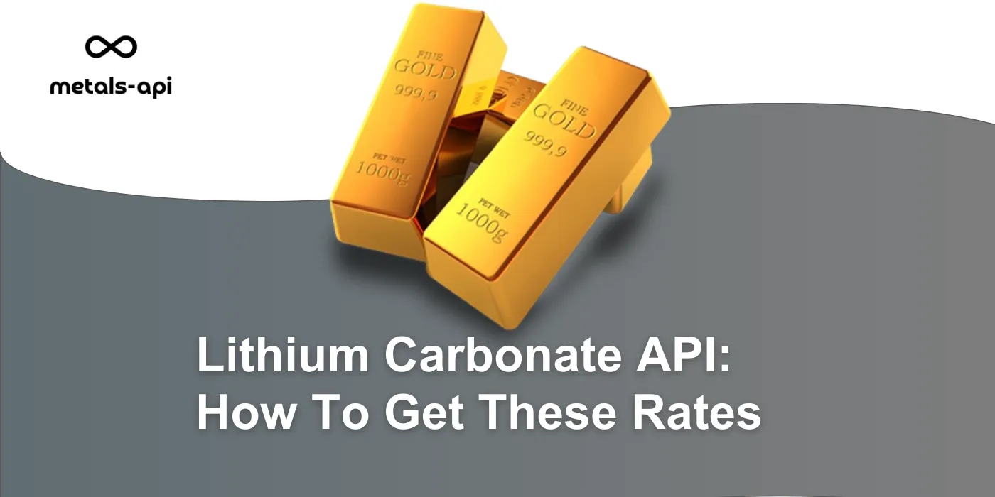 Lithium Carbonate API: How To Get These Rates