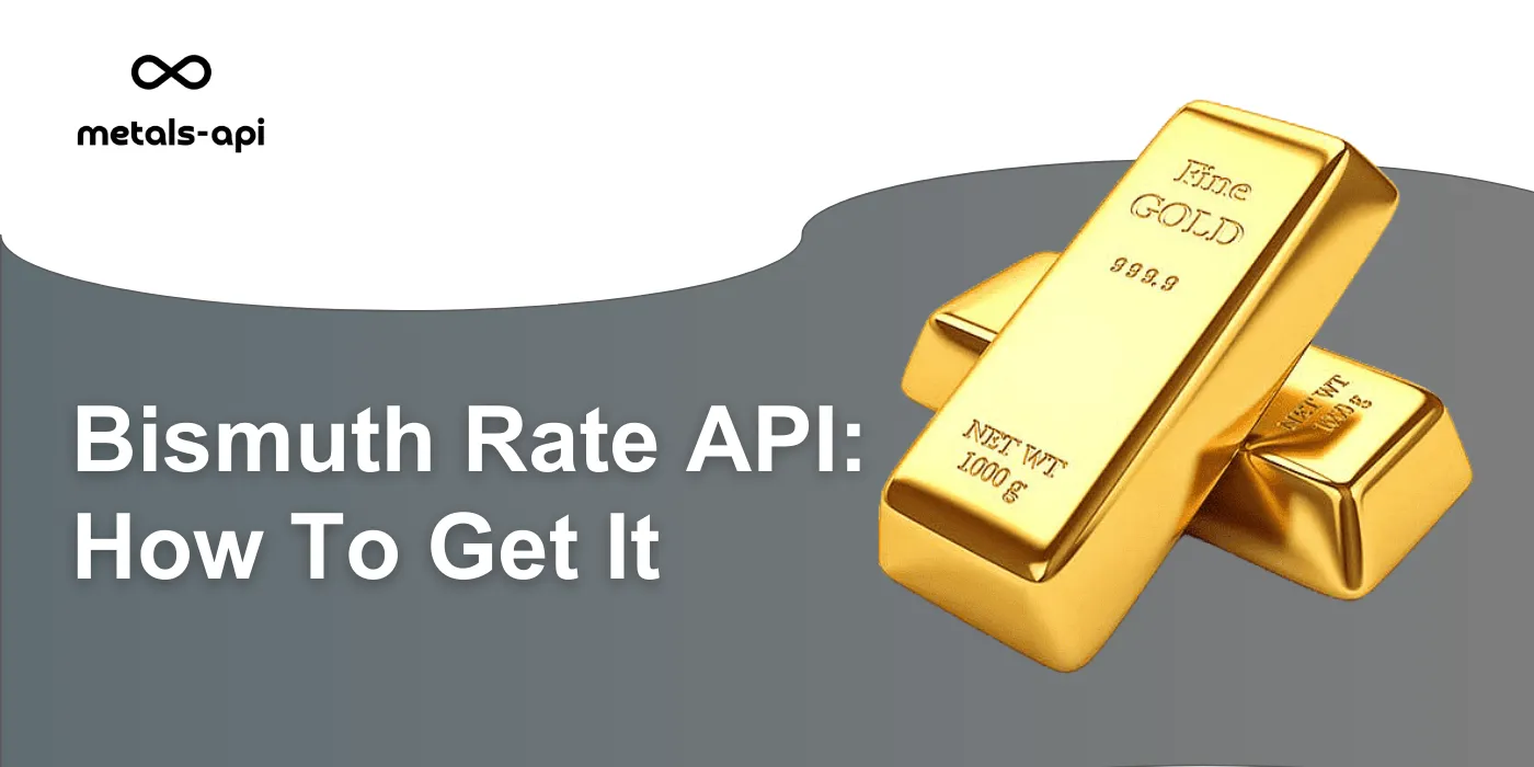 Bismuth Rate API: How To Get These Data