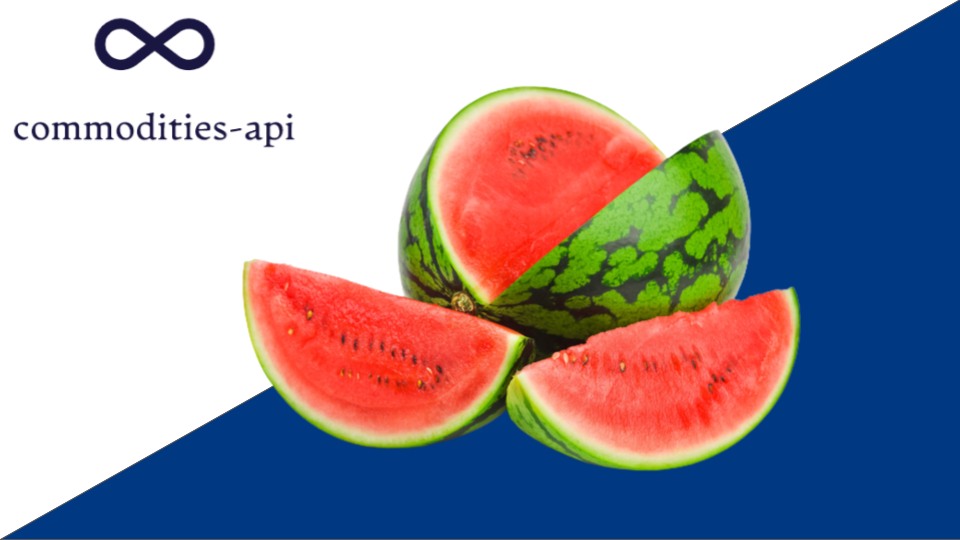 Watermelon Rates API: Optimize Your App's Commodities Data