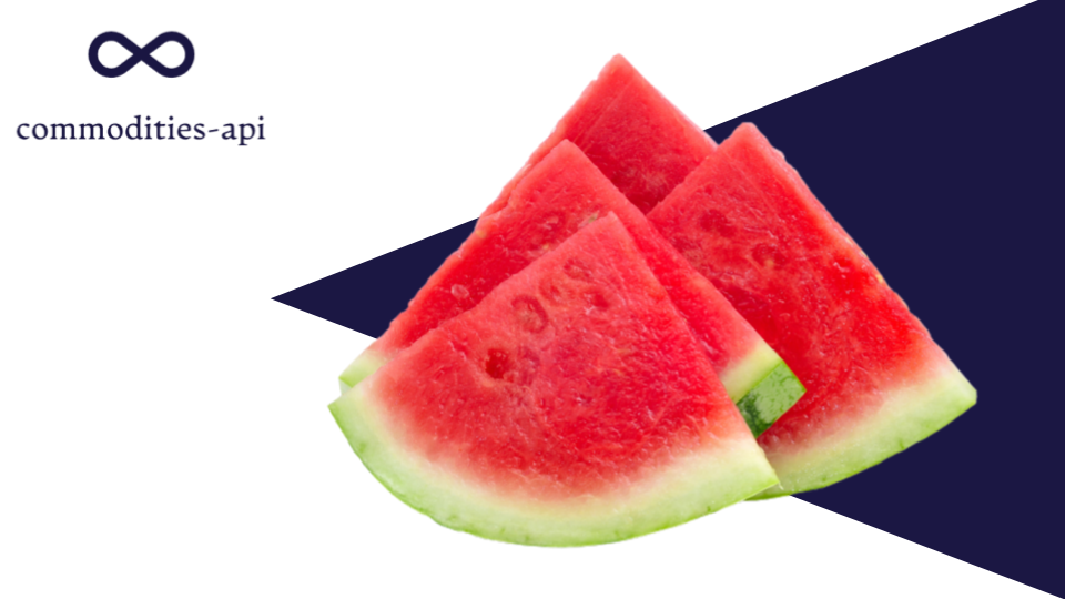 Watermelon Rates API for Market Traders